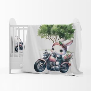 Baby Bedding - Biker Girl