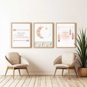 Boho Wall Art Prints