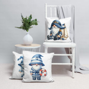 Nautical Super-Soft Cot Bumper Cushions