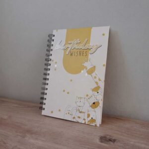 Birthday Wishes Journal
