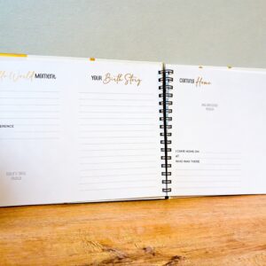 A4 Journal to capture your baby's first five years