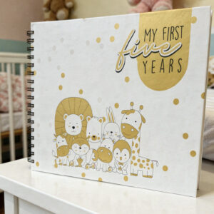 A4 Journal to capture your baby's first five years