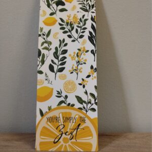 Birthday Calendar - You're Simply the Zest