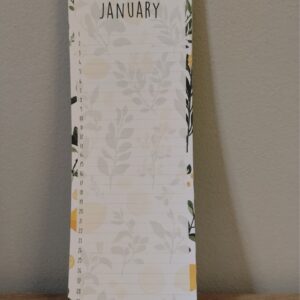 Birthday Calendar - You're Simply the Zest