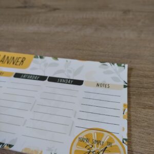 Weekly Planner - You're Simply the Zest