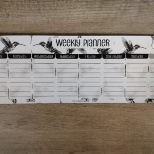 Weekly Planner - Hummingbird